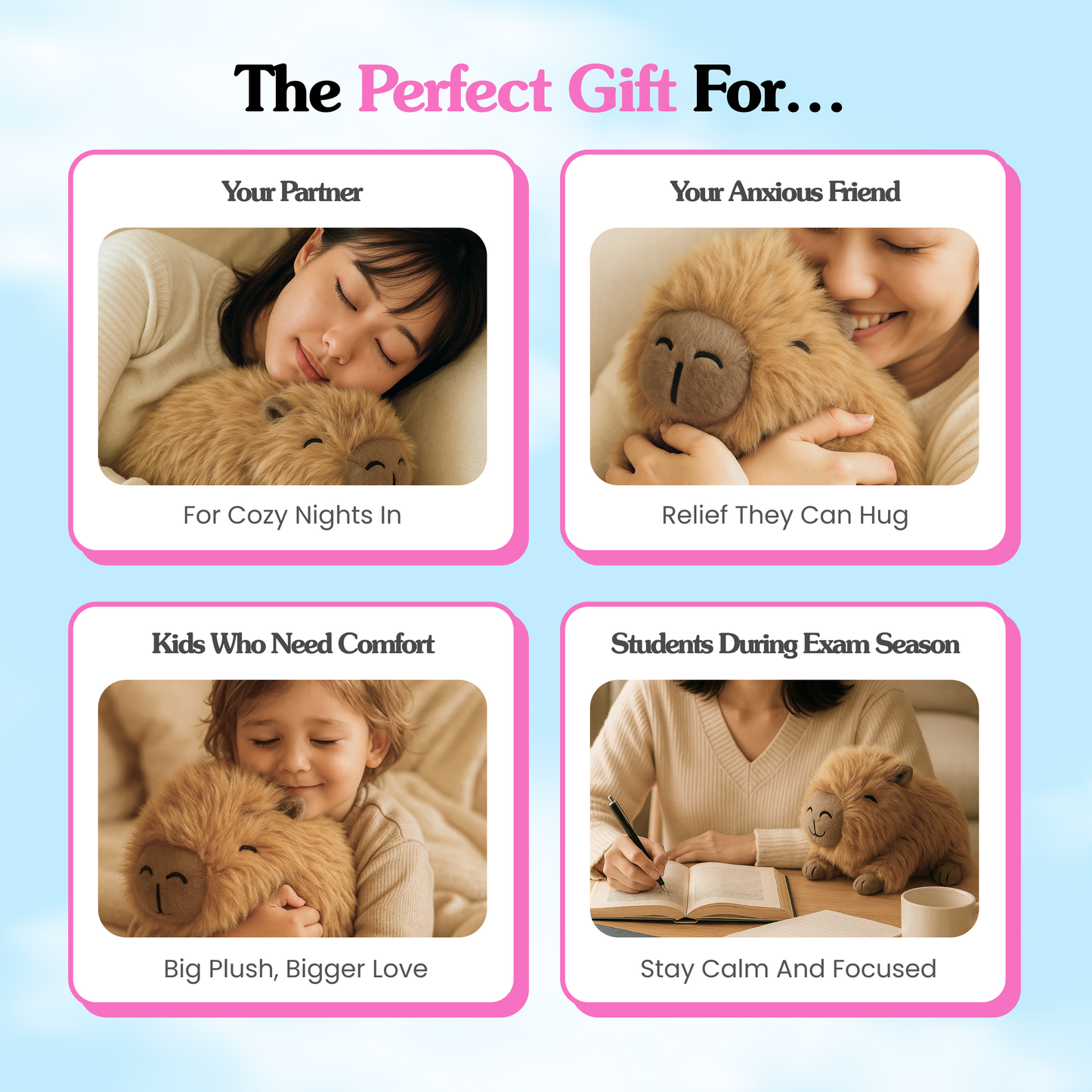 Weighted Animal Plushy