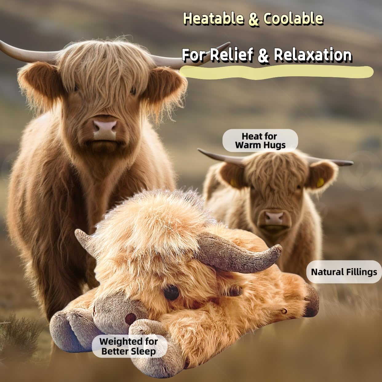 Weighted Animal Plushy